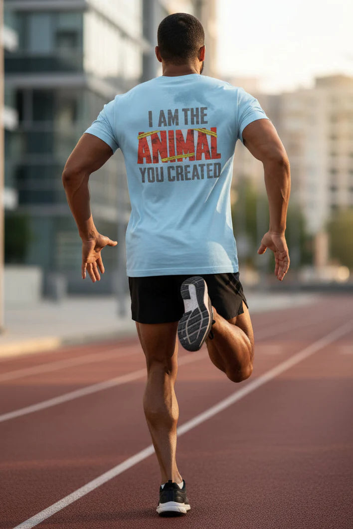 Men Classic Crew Gym T-Shirt | 100% Cotton | 180 GSM Lightweight Comfort