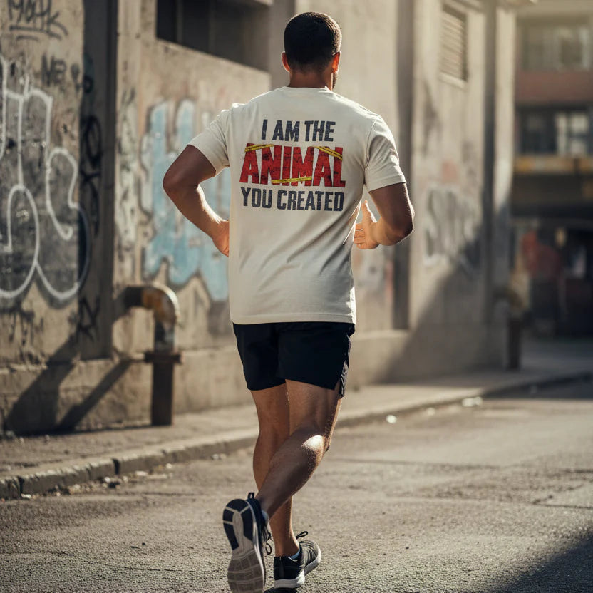 Men Classic Crew Gym T-Shirt | 100% Cotton | 180 GSM Lightweight Comfort
