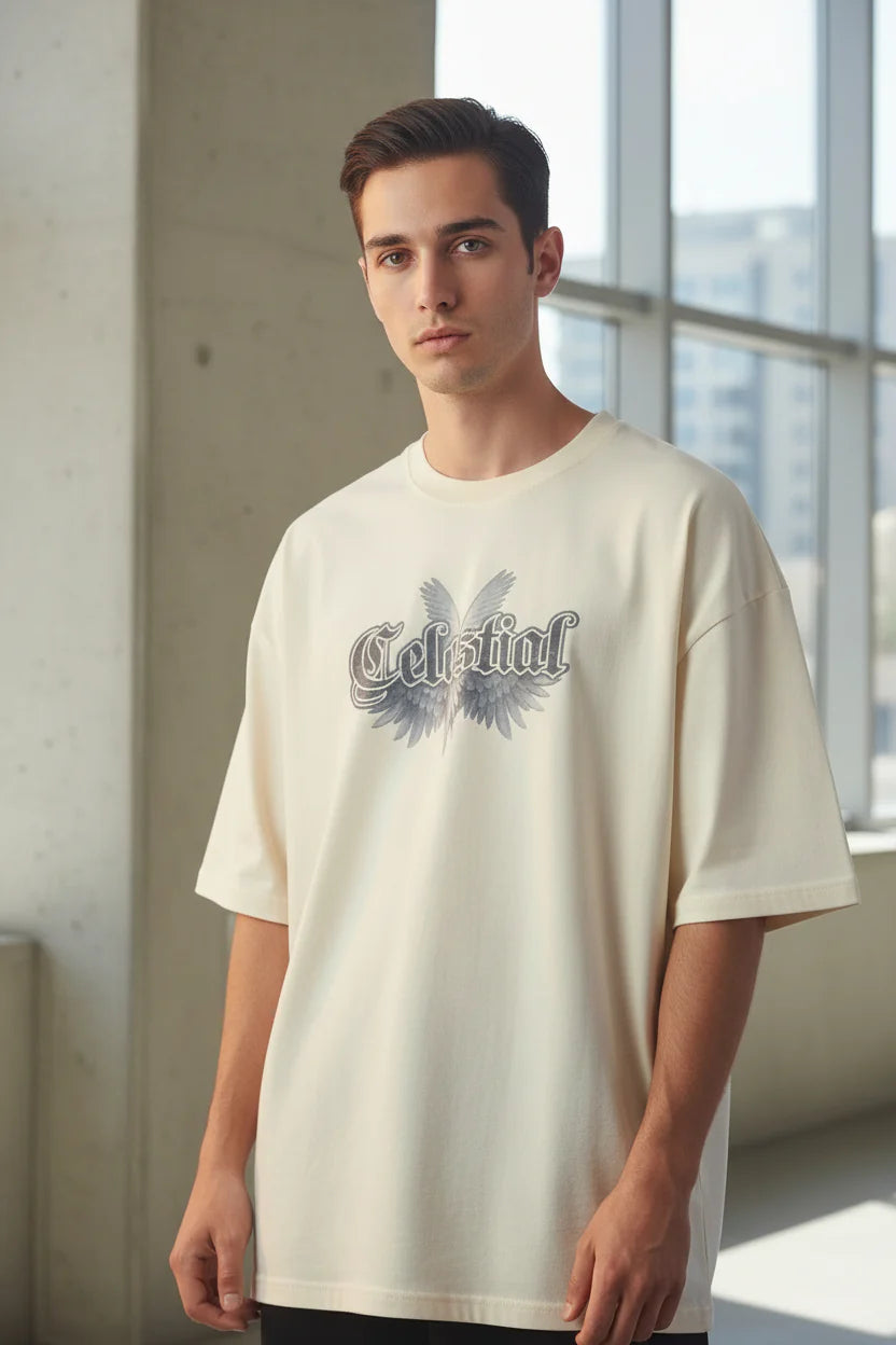 Mens 260 GSM Terry-Knit Premium Oversized Sweat Tee | neomarketshop