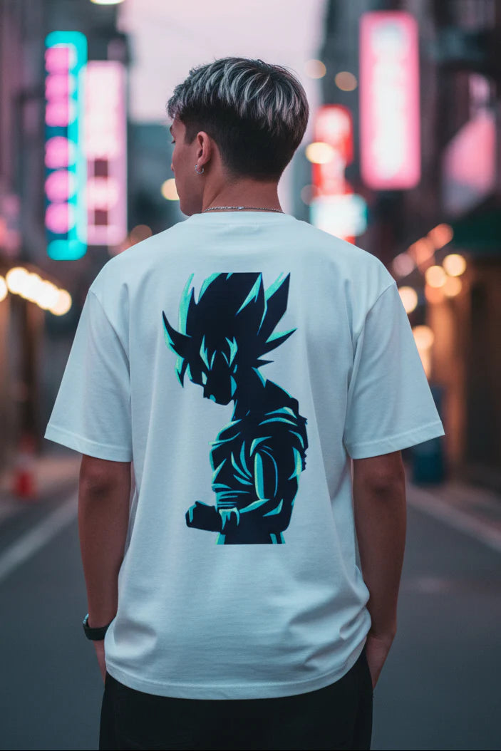 MEN GOKU STYLE HALF SLEEVES T-SHIRT | neomarketshop