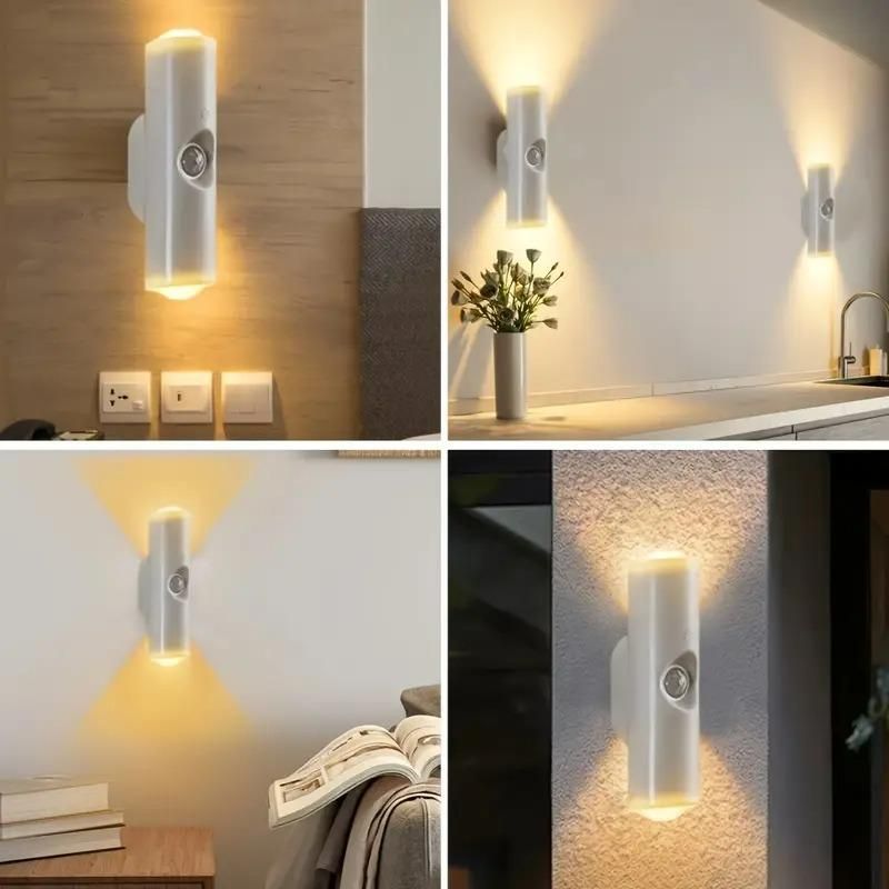 Up & Down Lit Hill Shape Sensor LED Wall Lights | neomarketshop