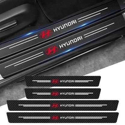 Carbon Fiber Door Sill Protector (Set of 2) | neomarketshop