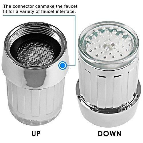 Color LED Light Changing Glow Sensor Water Faucet Tap | neomarketshop