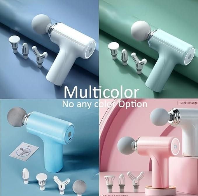 Gun Massager for Pain Relief with ergonomic design for deep tissue massage and muscle relaxation at home or gym