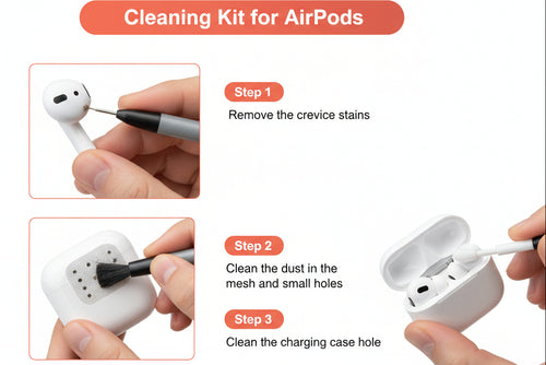 7 in 1 Electronic Cleaner Kit with Brush – Multi-purpose cleaning tools for gadgets, keyboards, laptops, and electronics.