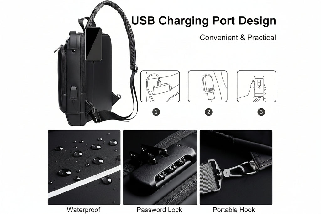 Sling Bag for Men & Women