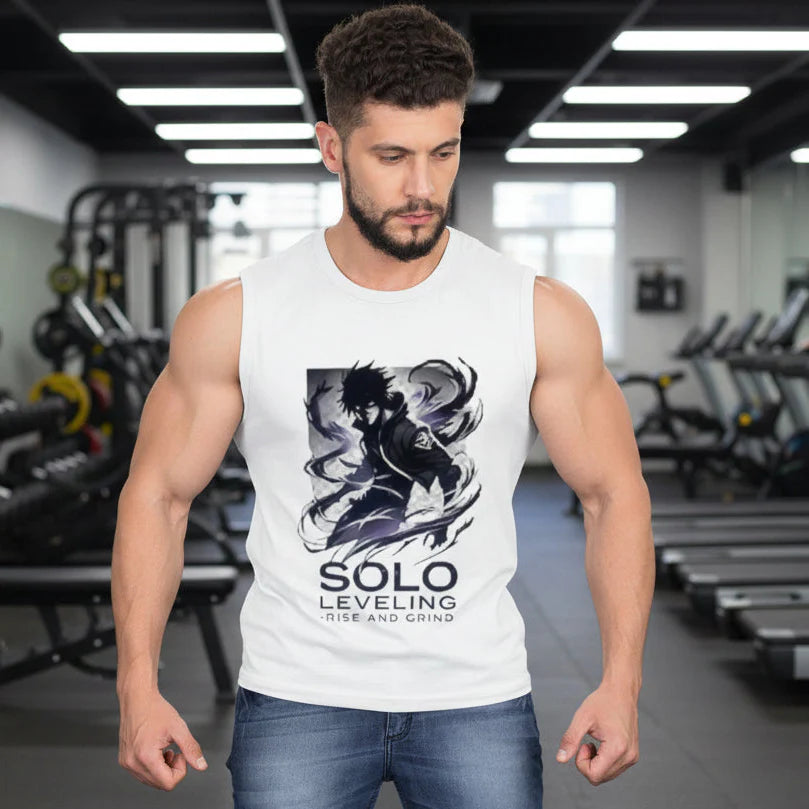 SOLO LEVELING - Men's Sleeveless T-Shirt | neomarketshop