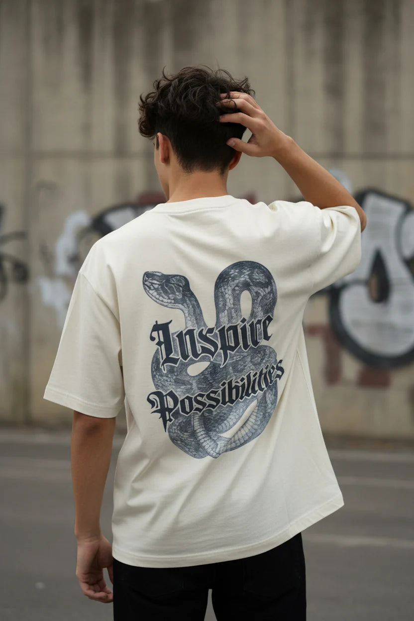 Inspire Possibilities – Men’s 240 GSM Oversized Classic T-Shirt | neomarketshop