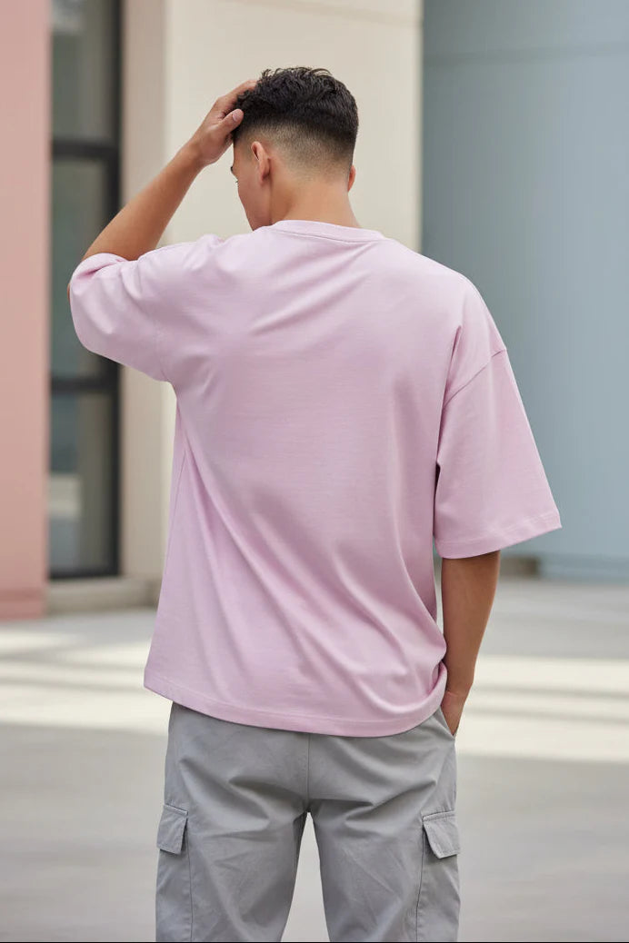 Oversized Terry-Knit Premium T-Shirt | 260 GSM Cotton-Blend Unisex Tee | neomarketshop