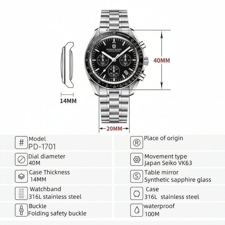 Men Silver Stainless Steel Strap Watch – Premium classic timepiece with elegant design, durable build, and precise movement.