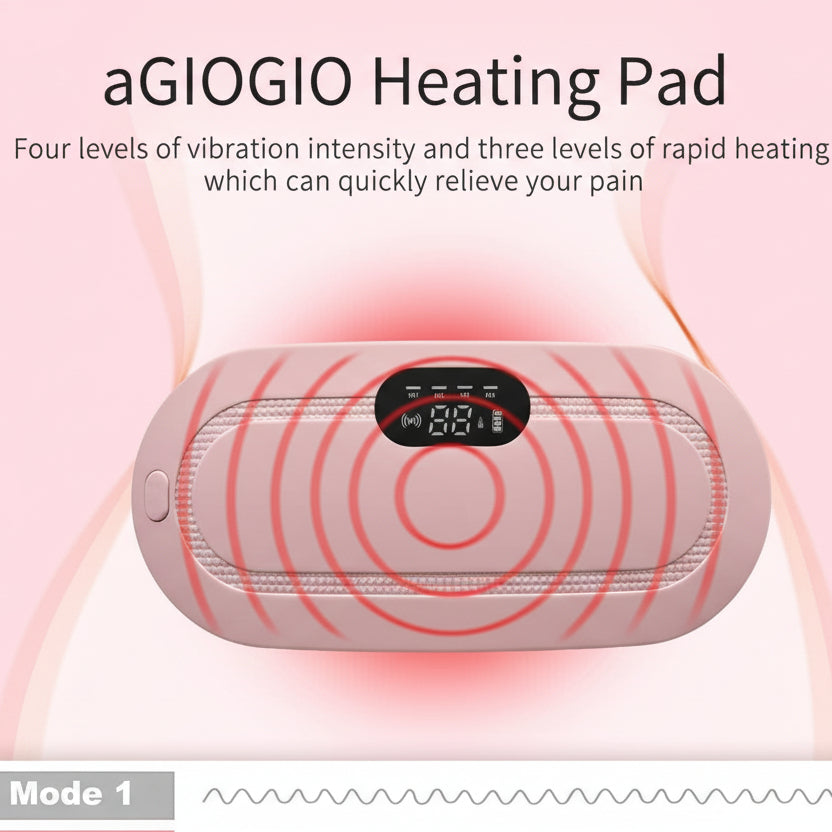 Portable Cordless Heating Pad Warm Palace Belt for Women and Girls for soothing warmth and pain relief at home or on the go