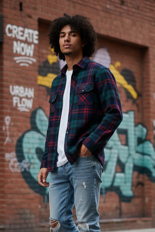 Men’s Checkered Casual Shirts – Pack of 3 | Regular Fit Cotton Blend | neomarketshop