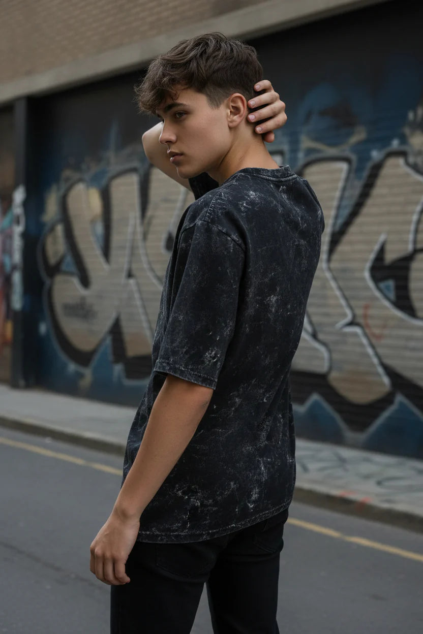 ACID WASHED OVERSIZED TEE – STREETWEAR EDITION