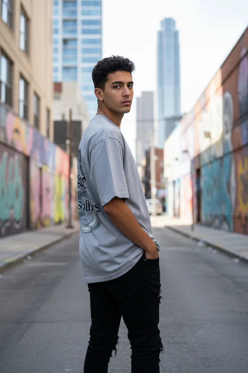 Inspire Possibilities – Men’s 240 GSM Oversized Classic T-Shirt | neomarketshop