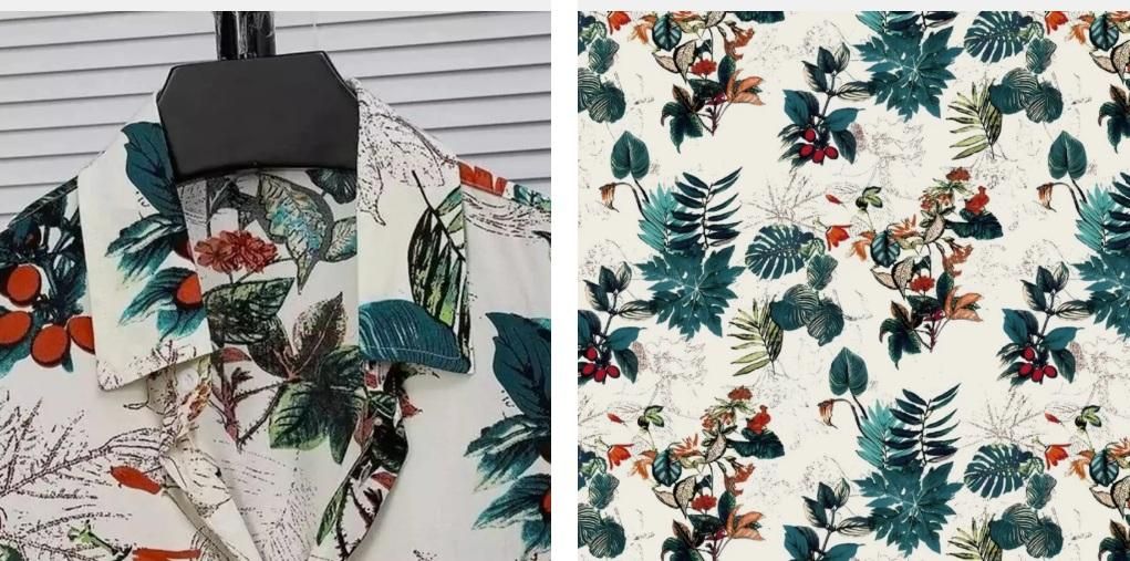 Men’s Casual Vacation Printed Shirt & Shorts Co-ord Set (2 Pcs Set) | neomarketshop