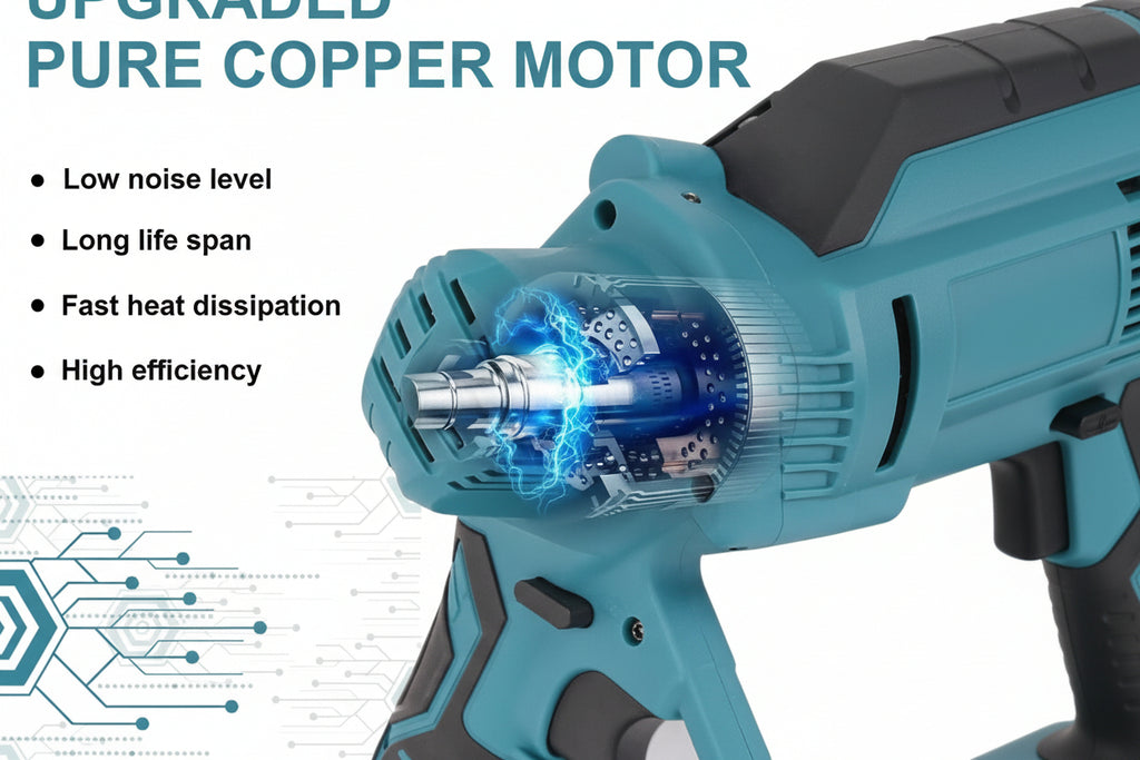 Cordless Battery Powered Electric Chainsaw for Tree Trimming, Wood Cutting | neomarketshop