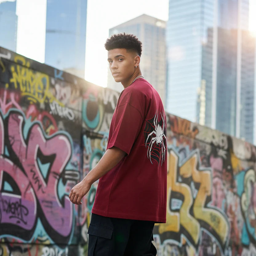 Oversized Terry-Knit Premium T-Shirt | 260 GSM Cotton-Blend Unisex Tee | neomarketshop