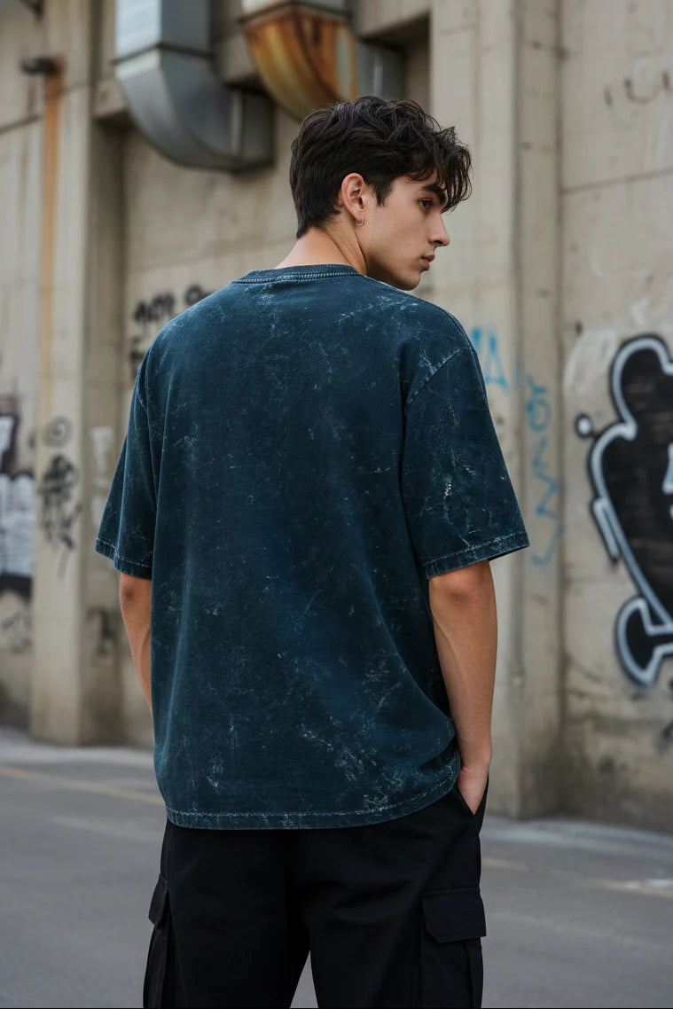 ACID WASHED OVERSIZED TEE – STREETWEAR EDITION
