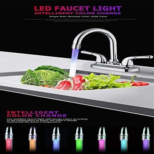 Color LED Light Changing Glow Sensor Water Faucet Tap | neomarketshop