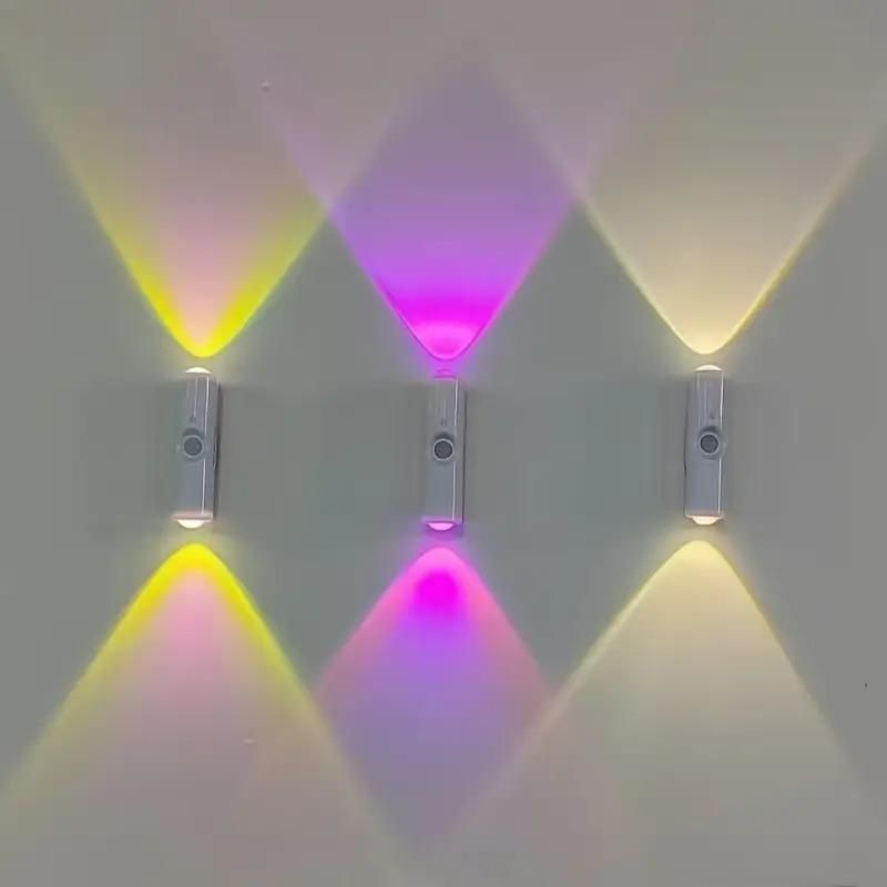 Up & Down Lit Hill Shape Sensor LED Wall Lights | neomarketshop