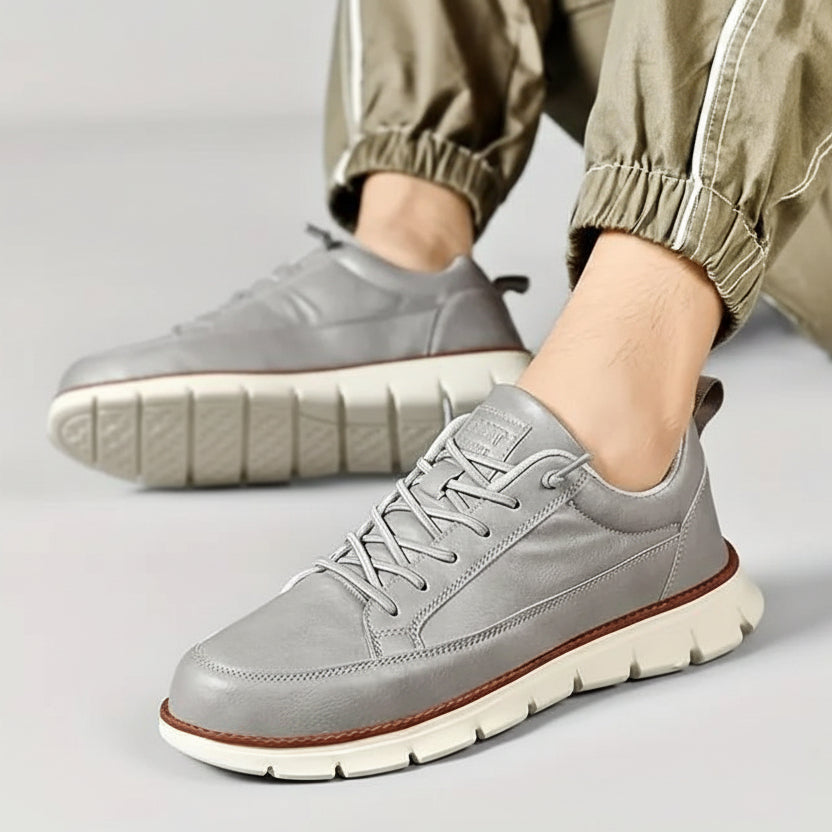 Ultra-Comfy Soft Sole Sneakers for Men (Grey) – Lightweight, durable sneakers with premium comfort and everyday style.