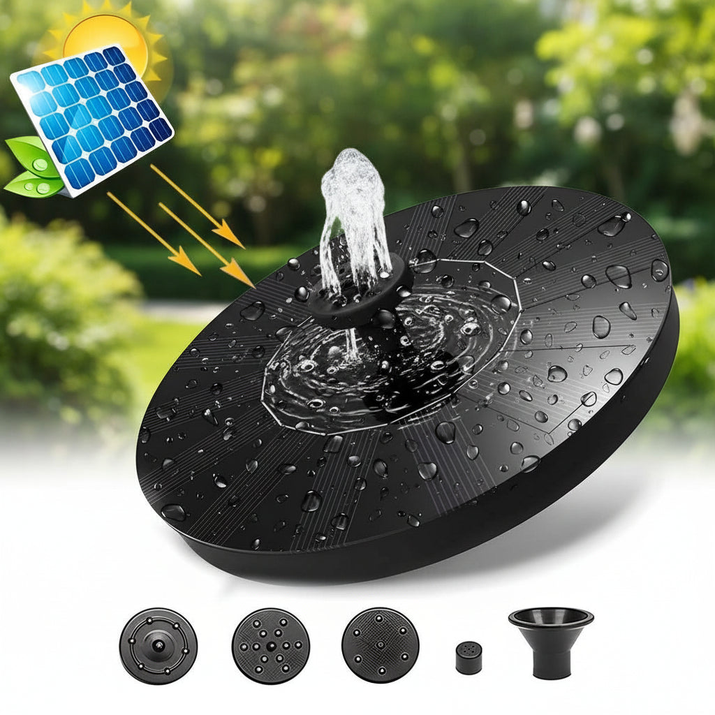 Fountain Solar Power Floating Water Pump for Pool Pond Garden | neomarketshop