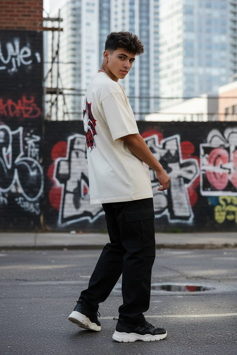 Oversized Terry-Knit Premium T-Shirt | 260 GSM Cotton-Blend Unisex Tee | neomarketshop