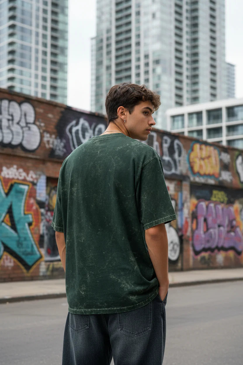 ACID WASHED OVERSIZED TEE – STREETWEAR EDITION