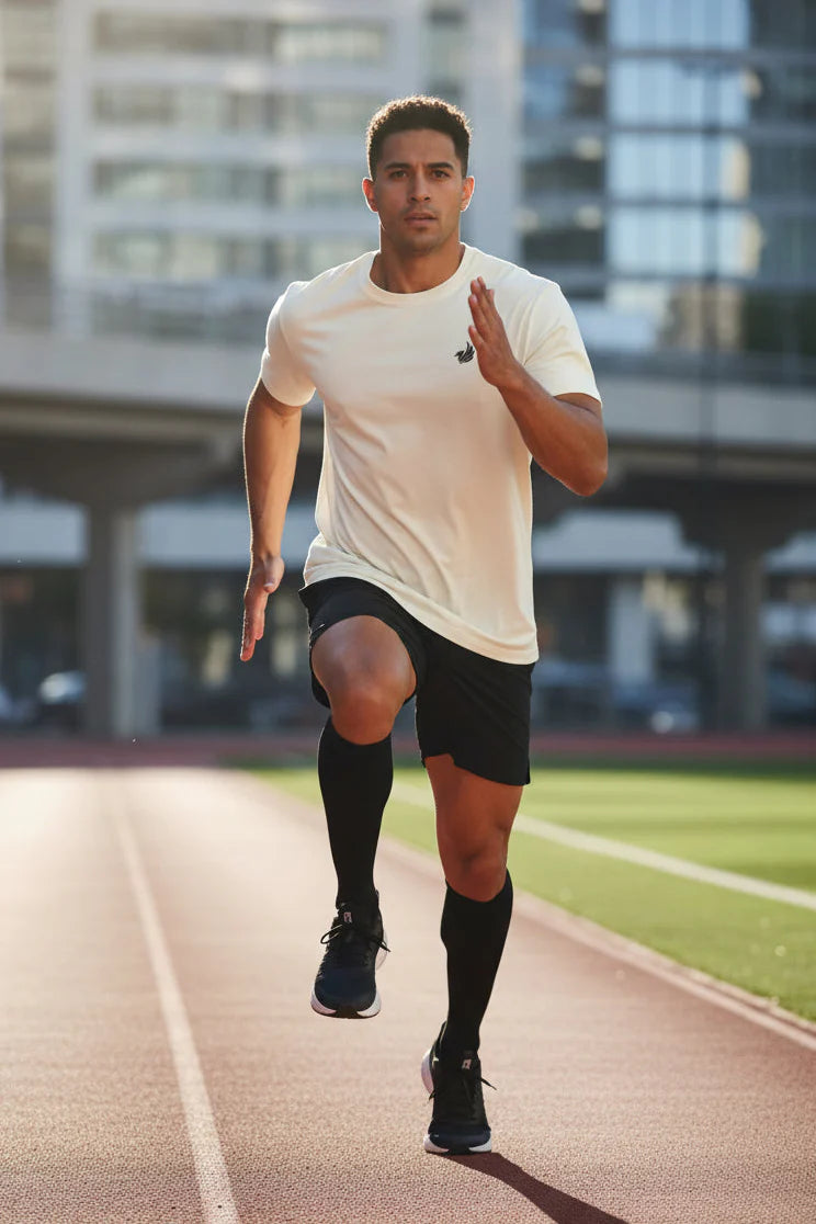 Men Classic Crew Gym T-Shirt | 100% Cotton | 180 GSM Lightweight Comfort