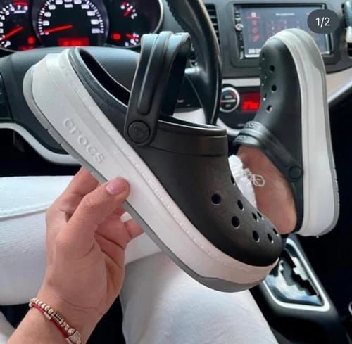 Crocs Classic Crush Clogs – Stylish platform footwear with top-quality comfort, lightweight design, and all-day wearability.