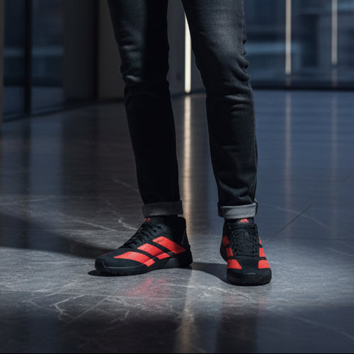 Adidas ADIOX Pro 4 Sneakers – Black performance shoes with top-quality comfort, durability, and stylish athletic design.