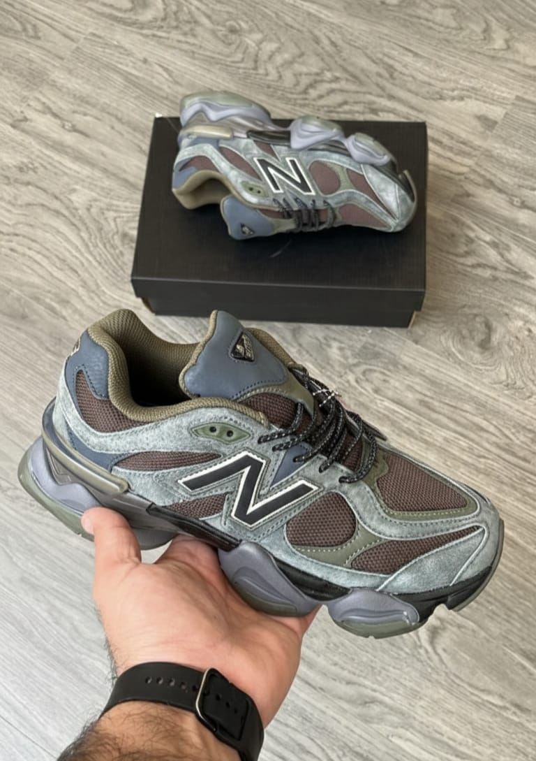 New Balance 9060 Boys Sneakers – Premium suede leather shoes with top comfort, durability, and stylish everyday wear.
