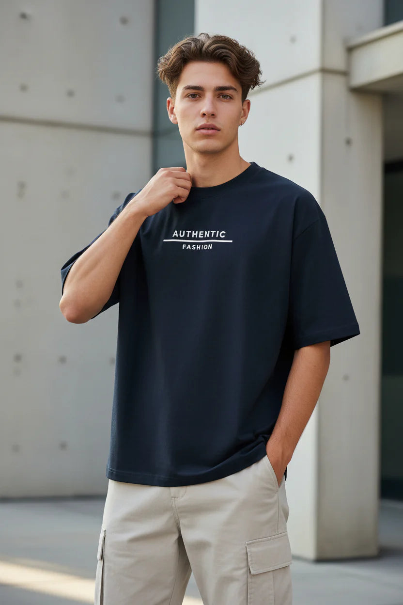 Oversized Classic Cotton T-Shirt | 240 GSM Heavyweight T Shirt