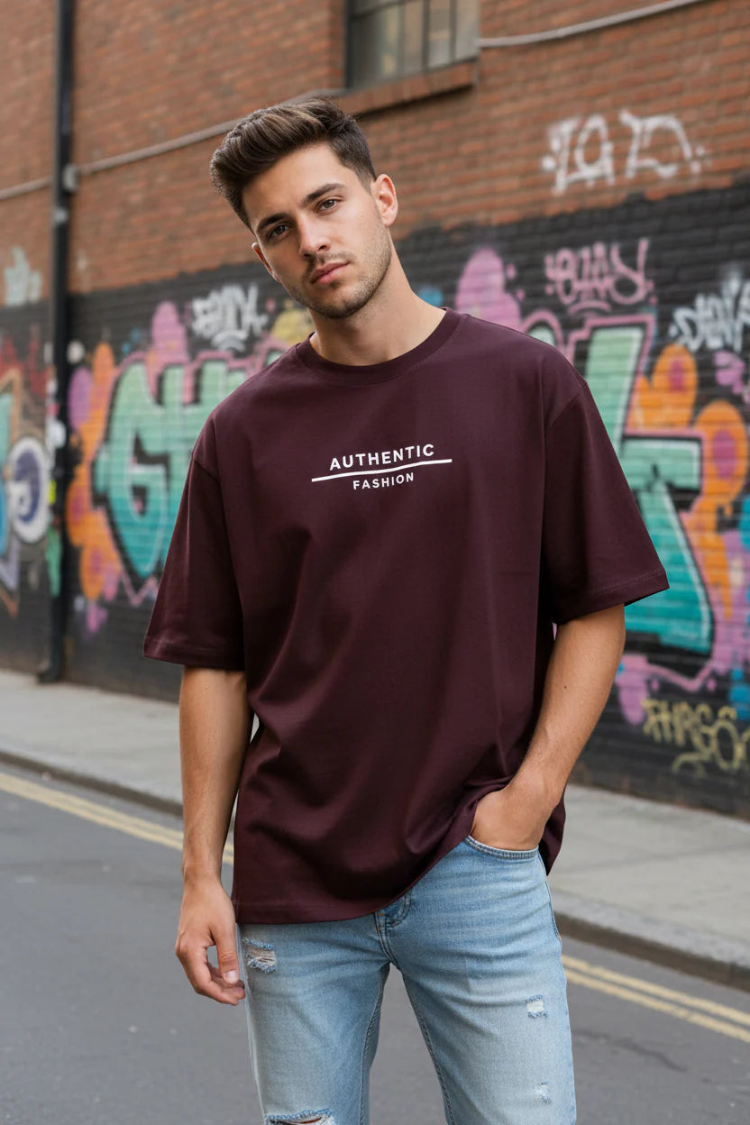 Oversized Classic Cotton T-Shirt | 240 GSM Heavyweight T Shirt