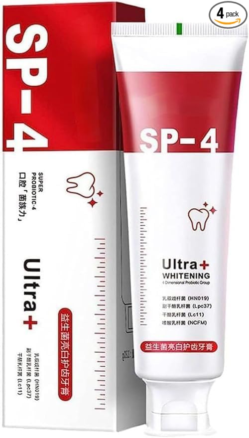 SP-4 Probiotic Whitening Toothpaste Pack of 2