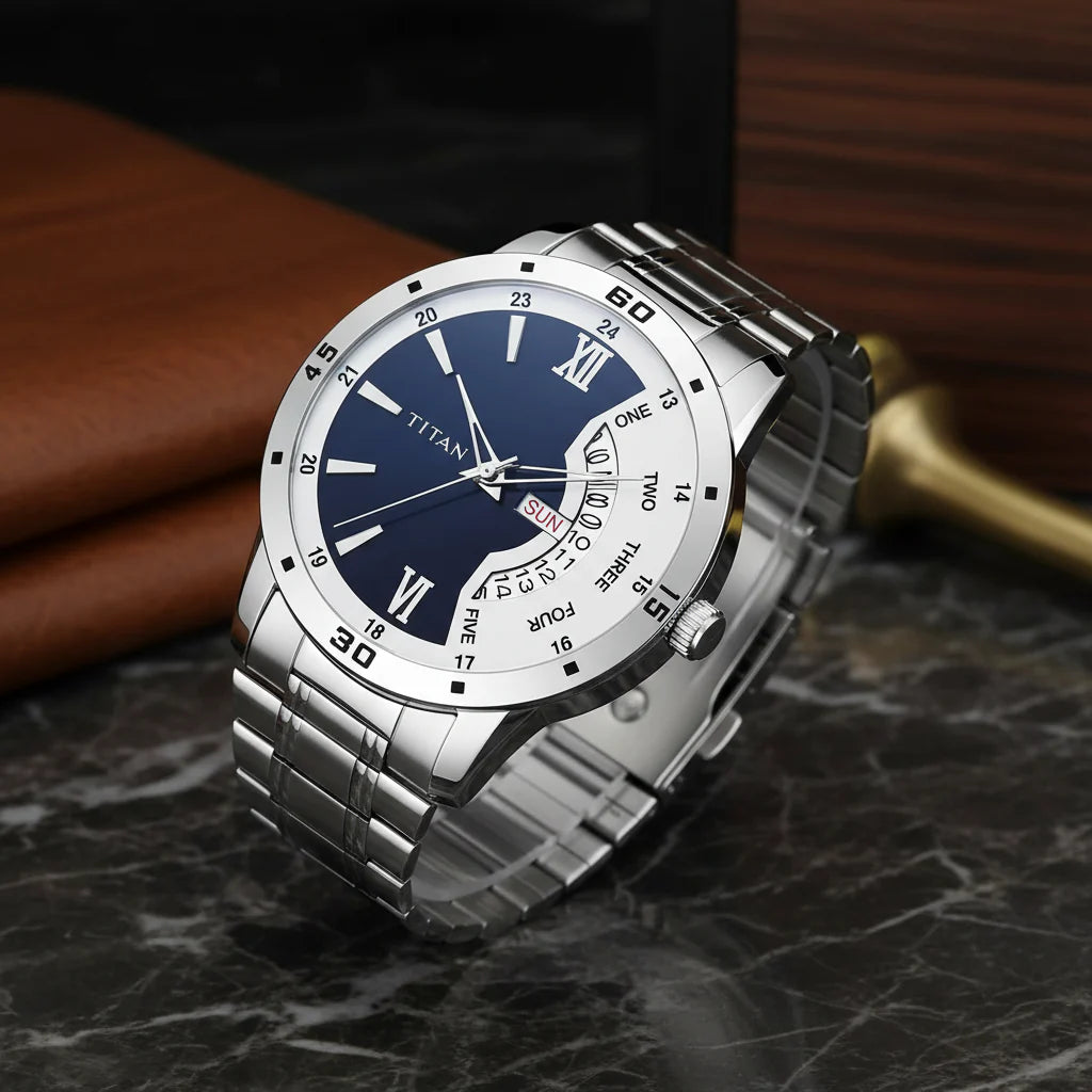 Titan Stainless Steel Analog Watch Model 1 | neomarketshop