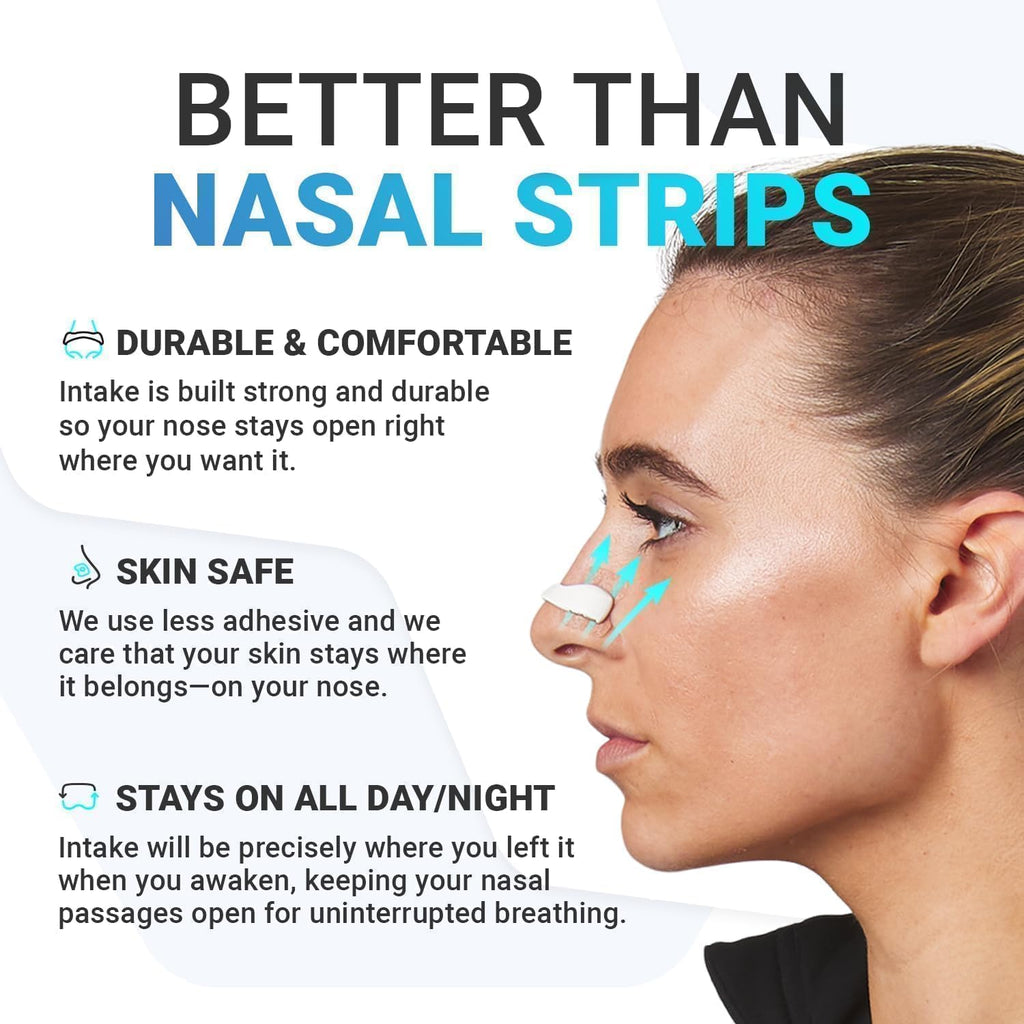 Breathing Nasal Strip Starter Kit for easier breathing and comfortable nasal support, ideal for sleep, sports, and daily use