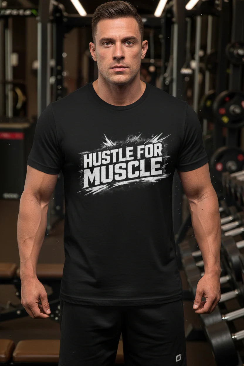Men Classic Crew Gym T-Shirt | 100% Cotton | 180 GSM Lightweight Comfort