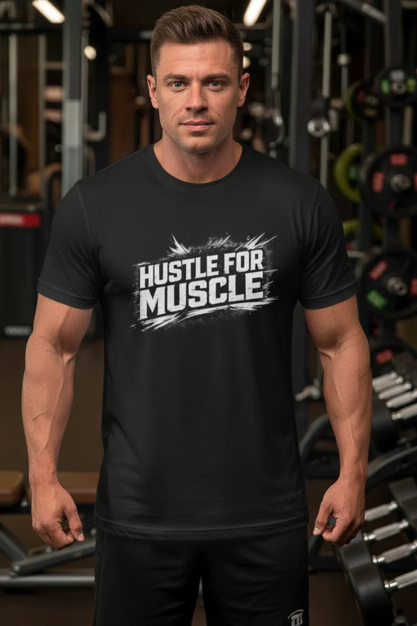 Men Classic Crew Gym T-Shirt | 100% Cotton | 180 GSM Lightweight Comfort