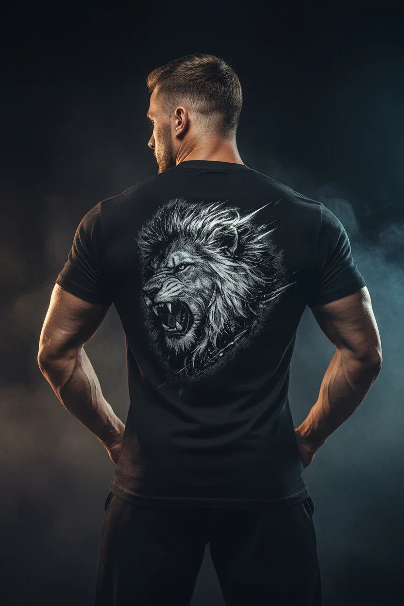 Men Classic Crew Gym T-Shirt | 100% Cotton | 180 GSM Lightweight Comfort