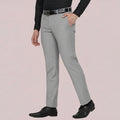 Solid Mid-Rise Stretchable Men's Formal Trousers with comfortable fit and premium fabric for office and formal wear