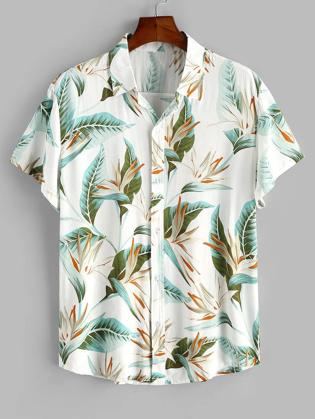 Men Regular Fit Printed Spread Collar Casual Shirt with stylish pattern and comfortable fabric for daily and smart casual wear