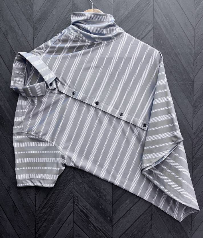 Men Regular Fit Printed Spread Collar Casual Shirt with stylish print and soft breathable fabric for daily and smart casual wear
