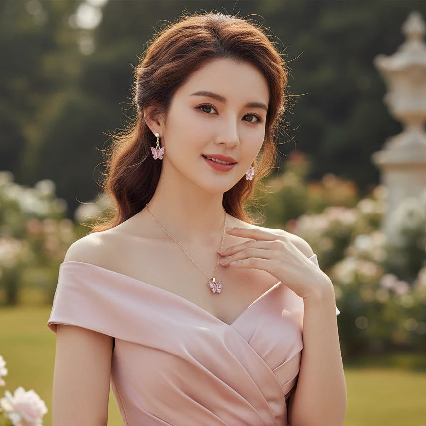 Designer Women’s and Girls Analog Watch with Bracelet and Pendant Set Combo featuring stylish watch and matching jewelry for daily and festive wear