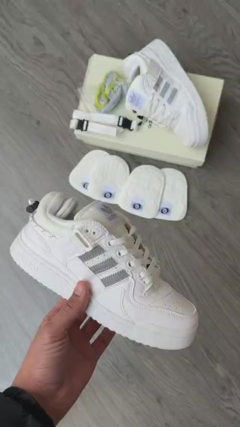 Adidas Bad Bunny Girls Forum Grey Sneakers – Top Premium Quality Stylish Comfort | neomarketshop