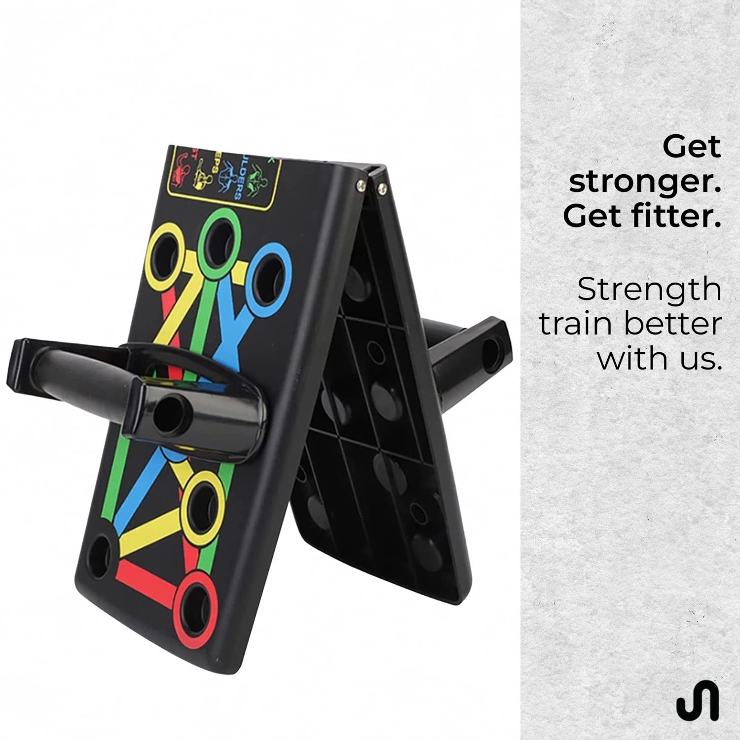 Foldable Push-Up Board for Home Gym