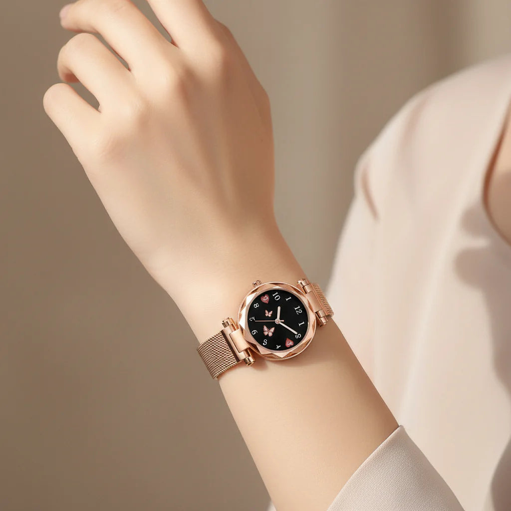 Designer Women’s and Girls Analog Watch with Bracelet and Pendant Set Combo featuring stylish watch and matching jewelry for daily and festive wear