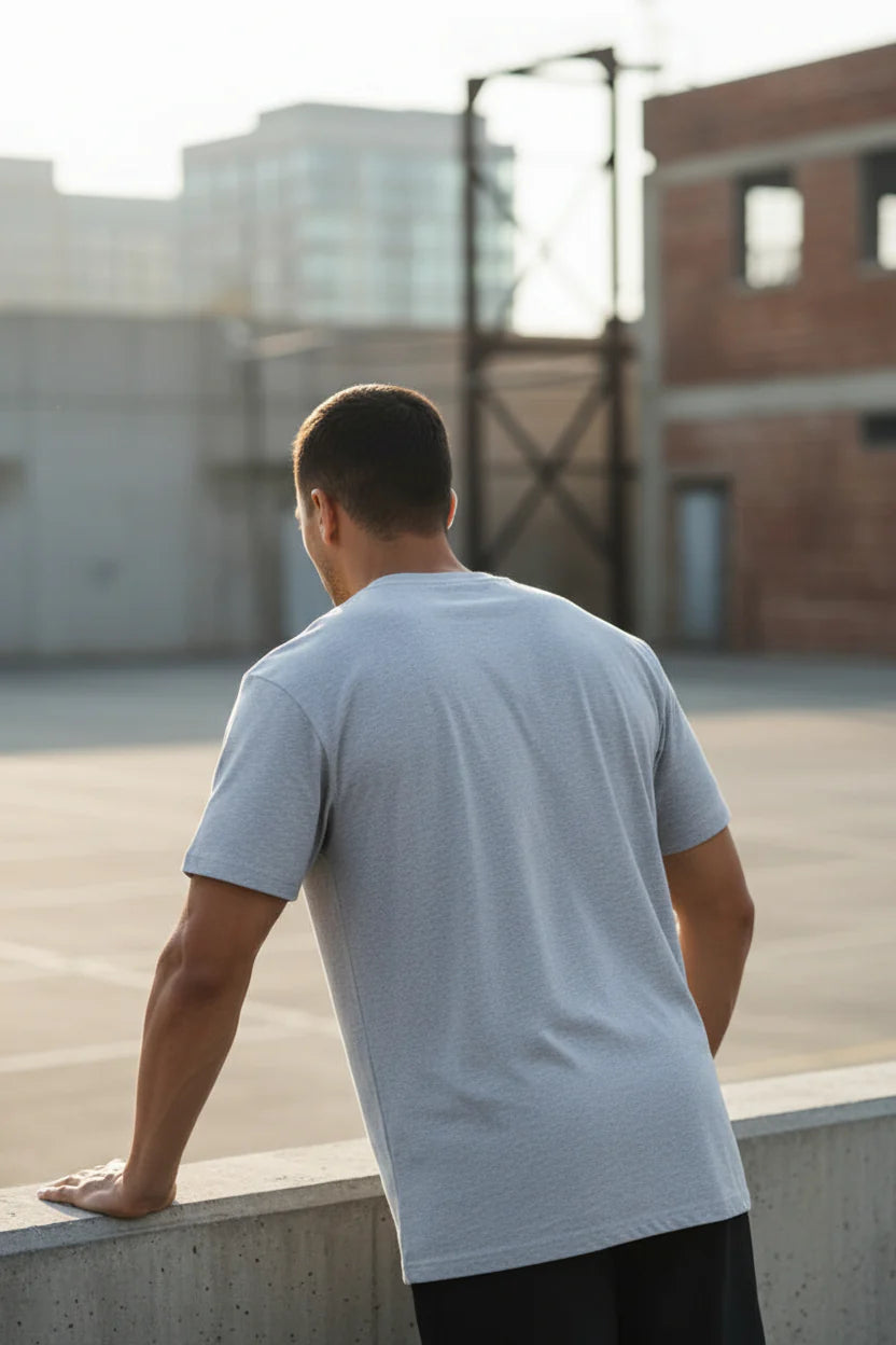 Everyday Essential T-Shirt | Poly-Cotton Blend | 180 GSM Soft Finish